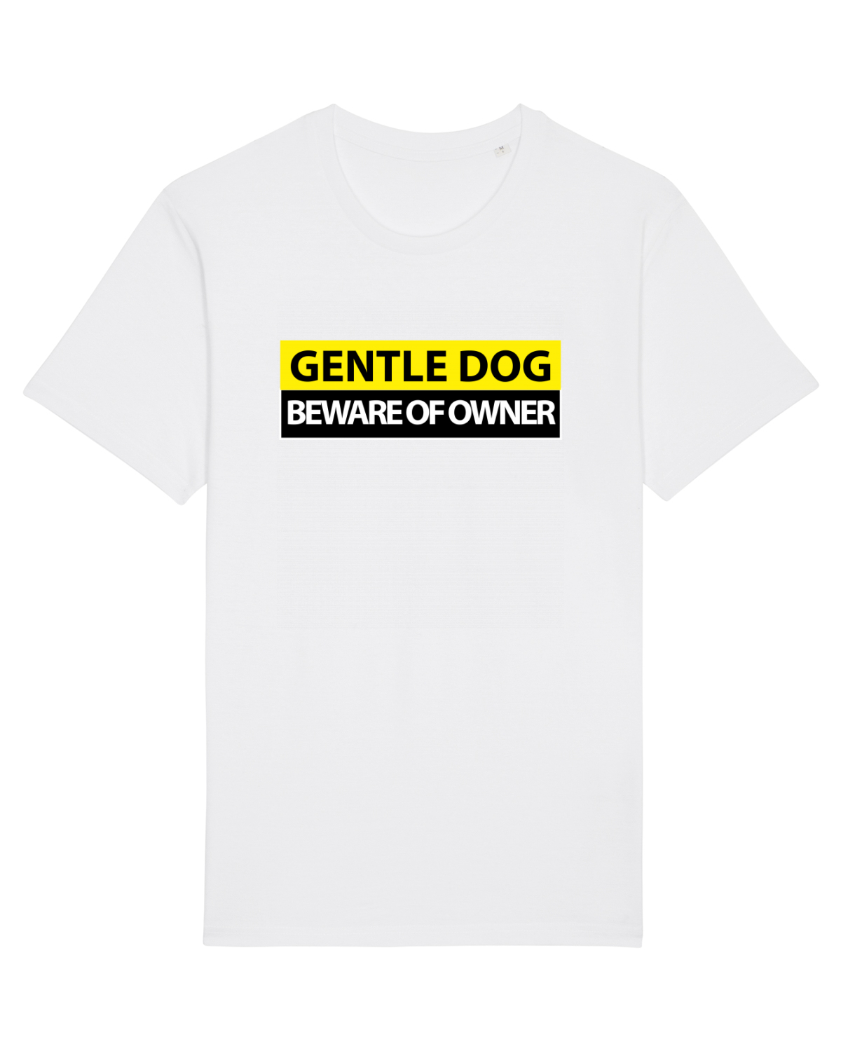 Tricou mânecă scurtă Unisex Rocker White