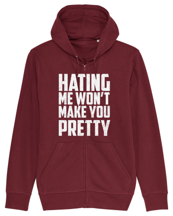 HATING ME WON'T MAKE YOU PRETTY Burgundy