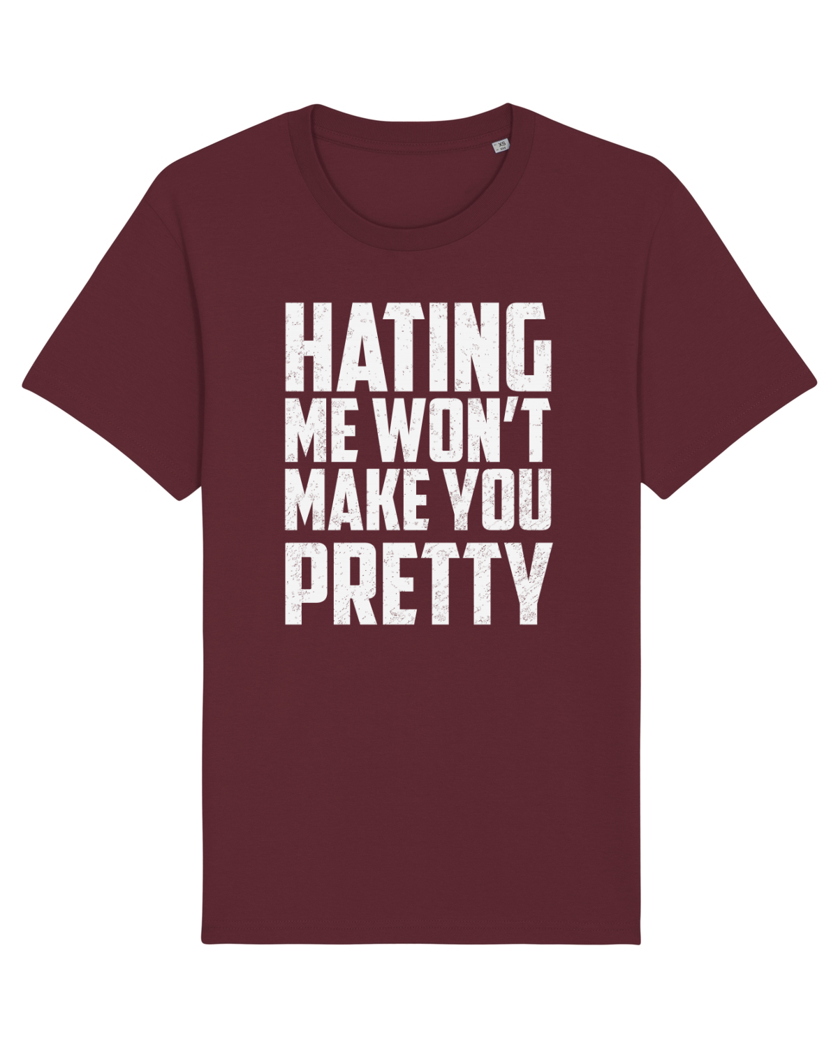 Tricou mânecă scurtă Unisex Rocker Burgundy