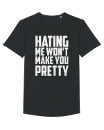 HATING ME WON'T MAKE YOU PRETTY Tricou mânecă scurtă guler larg Bărbat Skater