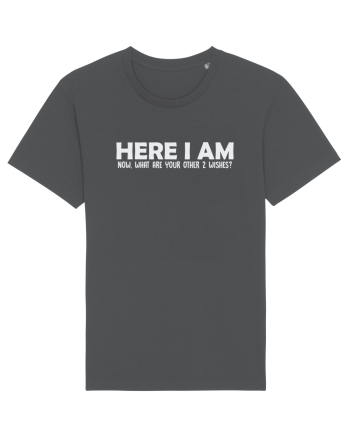 HERE I AM NOW, WHAT ARE YOUR OTHER 2 WISHES? Anthracite
