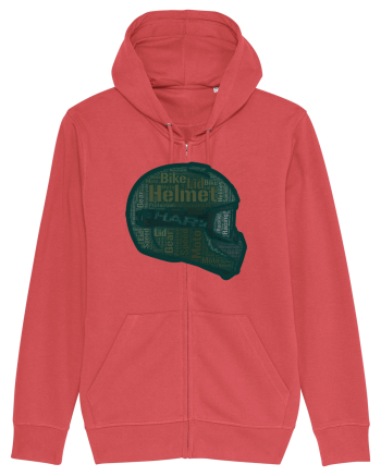 WordArt Helmet Carmine Red
