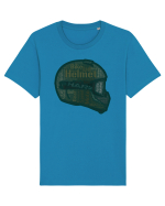 WordArt Helmet Tricou mânecă scurtă Unisex Rocker
