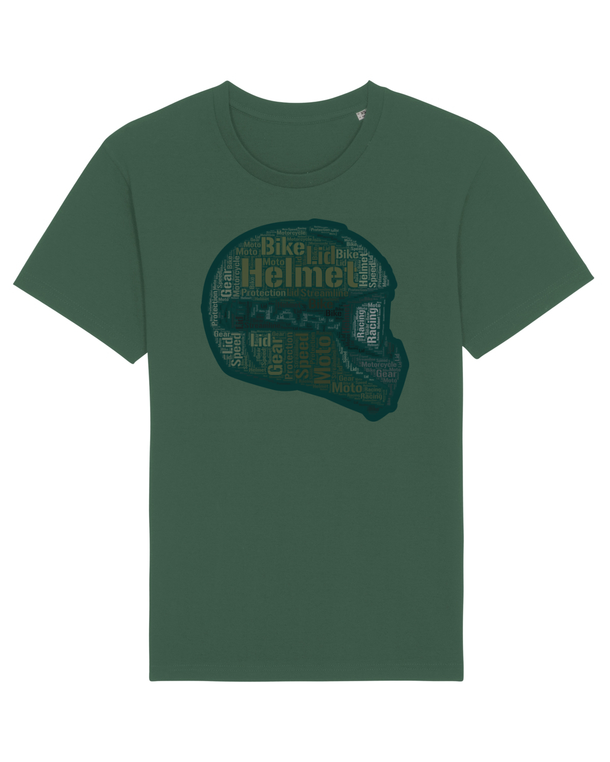 Tricou mânecă scurtă Unisex Rocker Bottle Green