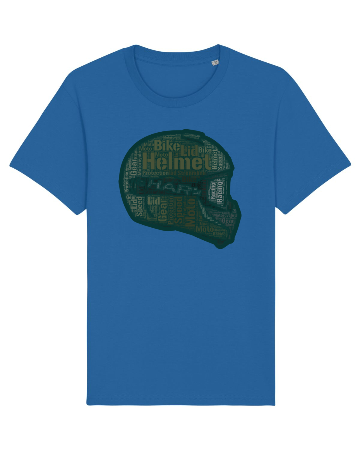 Tricou mânecă scurtă Unisex Rocker Royal Blue