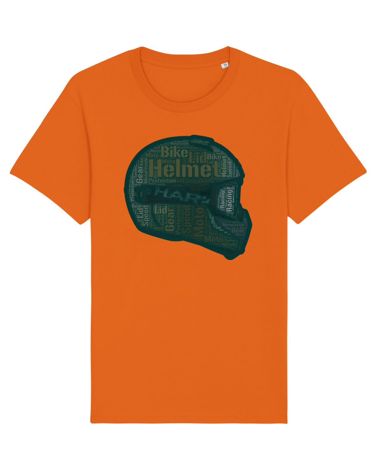 Tricou mânecă scurtă Unisex Rocker Bright Orange