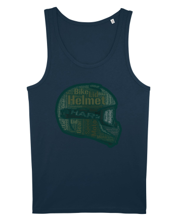 WordArt Helmet Navy