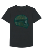 WordArt Helmet Tricou mânecă scurtă guler larg Bărbat Skater