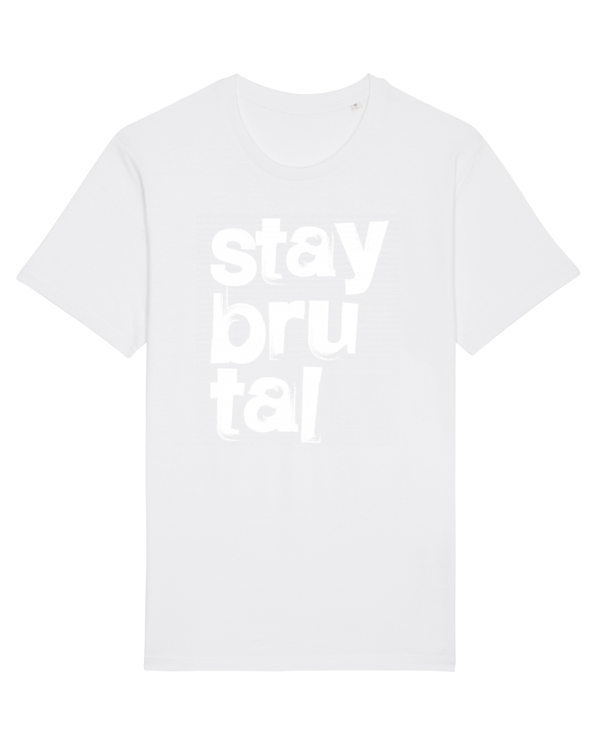 Tricou mânecă scurtă Unisex Rocker White
