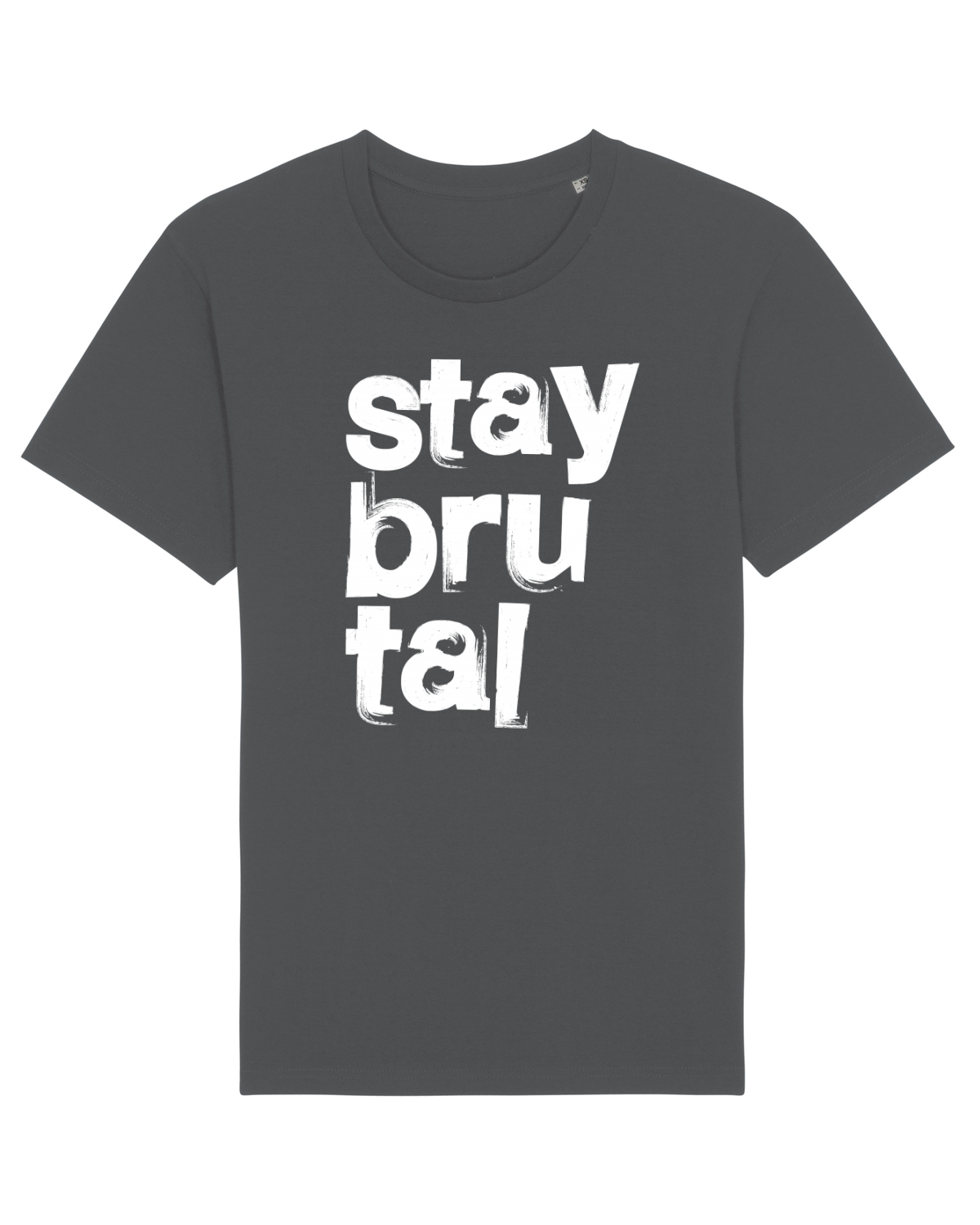 Tricou mânecă scurtă Unisex Rocker Anthracite