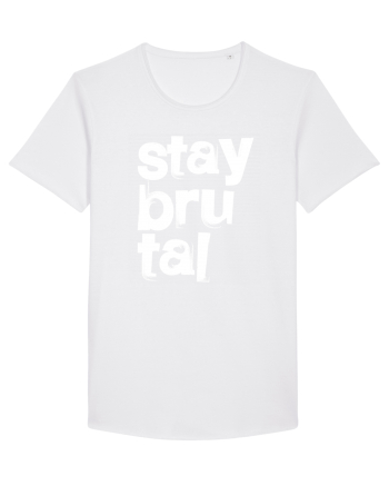 Stay Brutal White