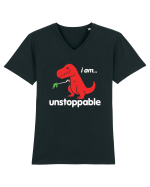 I am Unstopable... Tricou mânecă scurtă guler V Bărbat Presenter
