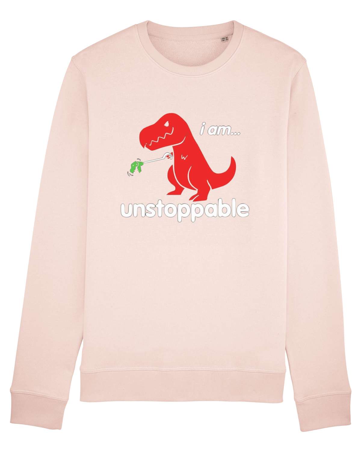 Bluză mânecă lungă Unisex Rise Candy Pink