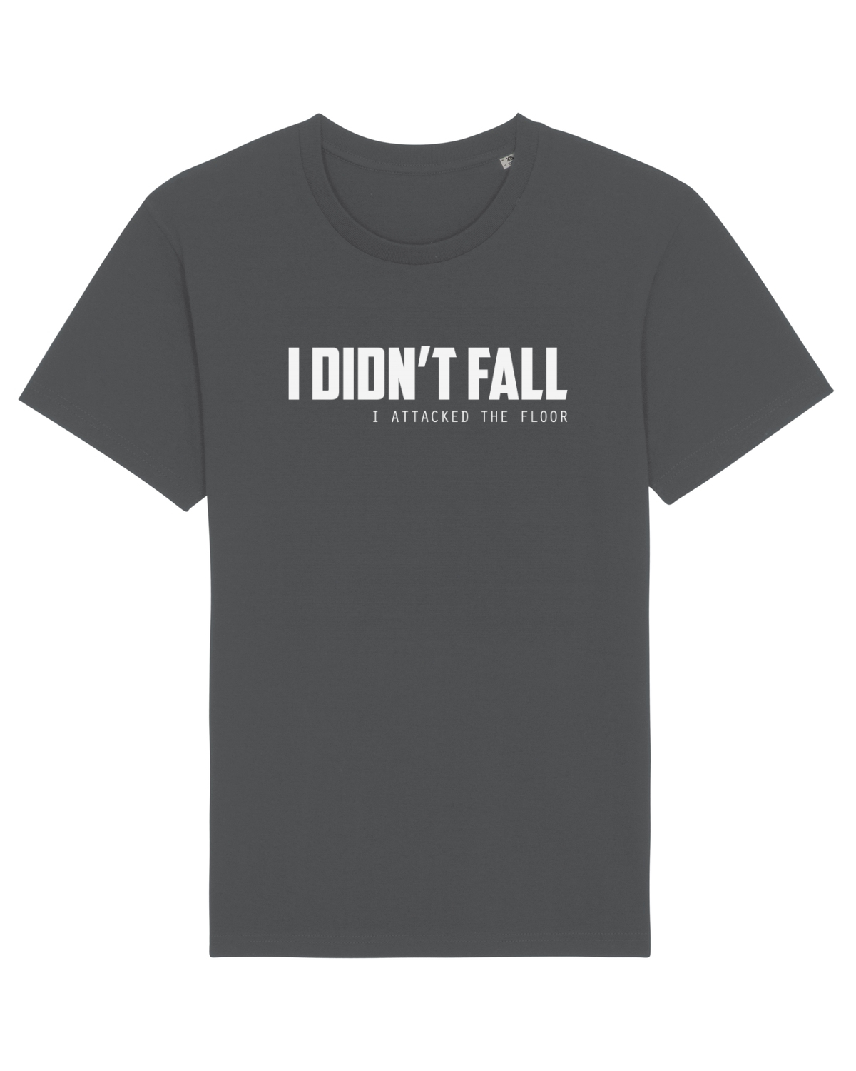Tricou mânecă scurtă Unisex Rocker Anthracite