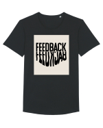 feedback 139 Tricou mânecă scurtă guler larg Bărbat Skater