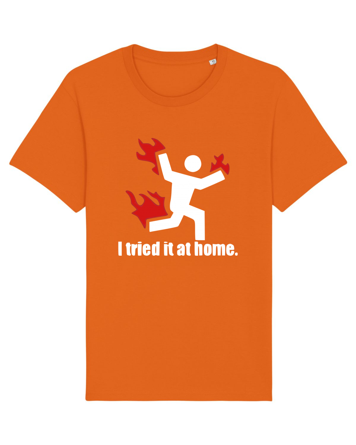 Tricou mânecă scurtă Unisex Rocker Bright Orange