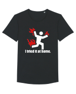 I Tried It At Home Tricou mânecă scurtă guler larg Bărbat Skater