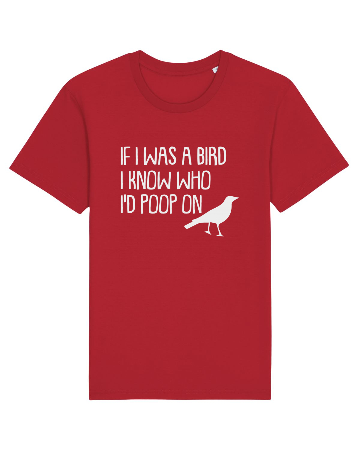 Tricou mânecă scurtă Unisex Rocker Red