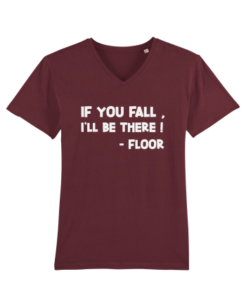 IF YOU FALL, I'LL BE THERE! -FLOOR Burgundy