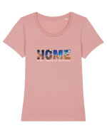 Home - first image of Universe Tricou mânecă scurtă guler larg fitted Damă Expresser