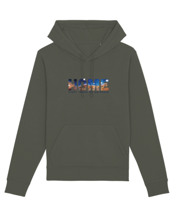 Home (blue) - first image of Universe Khaki