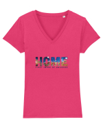 Home (blue) - first image of Universe Tricou mânecă scurtă guler V Damă Evoker