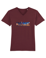 Home (blue) - first image of Universe Tricou mânecă scurtă guler V Bărbat Presenter