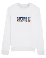 Home (blue) - first image of Universe Bluză mânecă lungă Unisex Rise