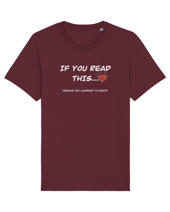 If you read this Burgundy