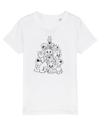 Animal lover White
