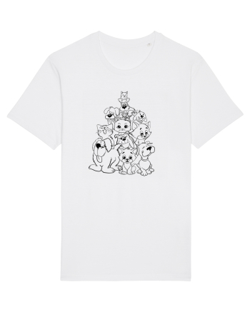 Animal lover White