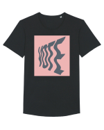 vote 113 Tricou mânecă scurtă guler larg Bărbat Skater