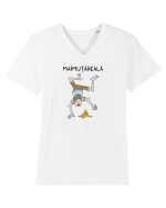 Maimuțăreală Tricou mânecă scurtă guler V Bărbat Presenter