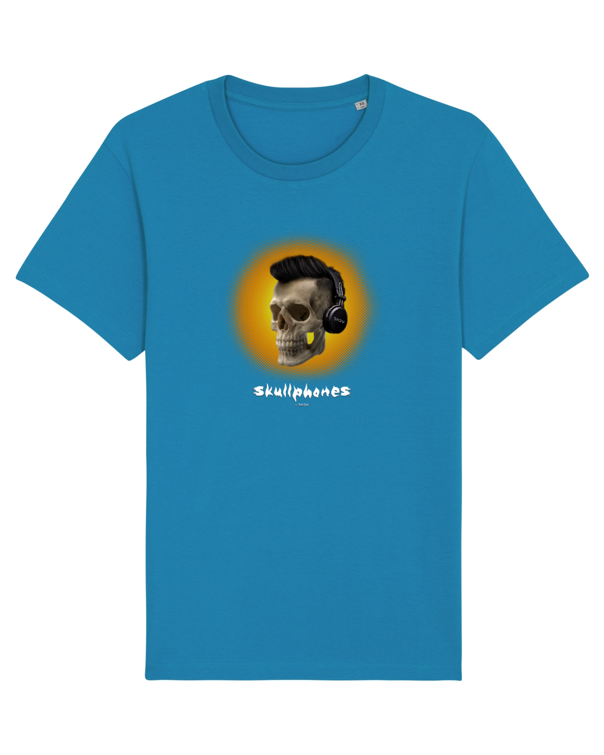 Tricou mânecă scurtă Unisex Rocker Azur