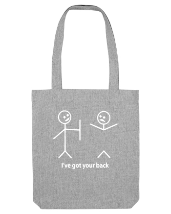 I've Got Your Back Heather Grey