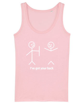I've Got Your Back Cotton Pink