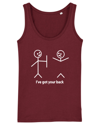 I've Got Your Back Burgundy