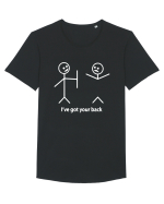 I've Got Your Back Tricou mânecă scurtă guler larg Bărbat Skater