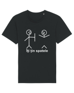 Iti tin spatel Tricou mânecă scurtă Unisex Rocker