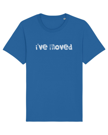 I've Moved Royal Blue