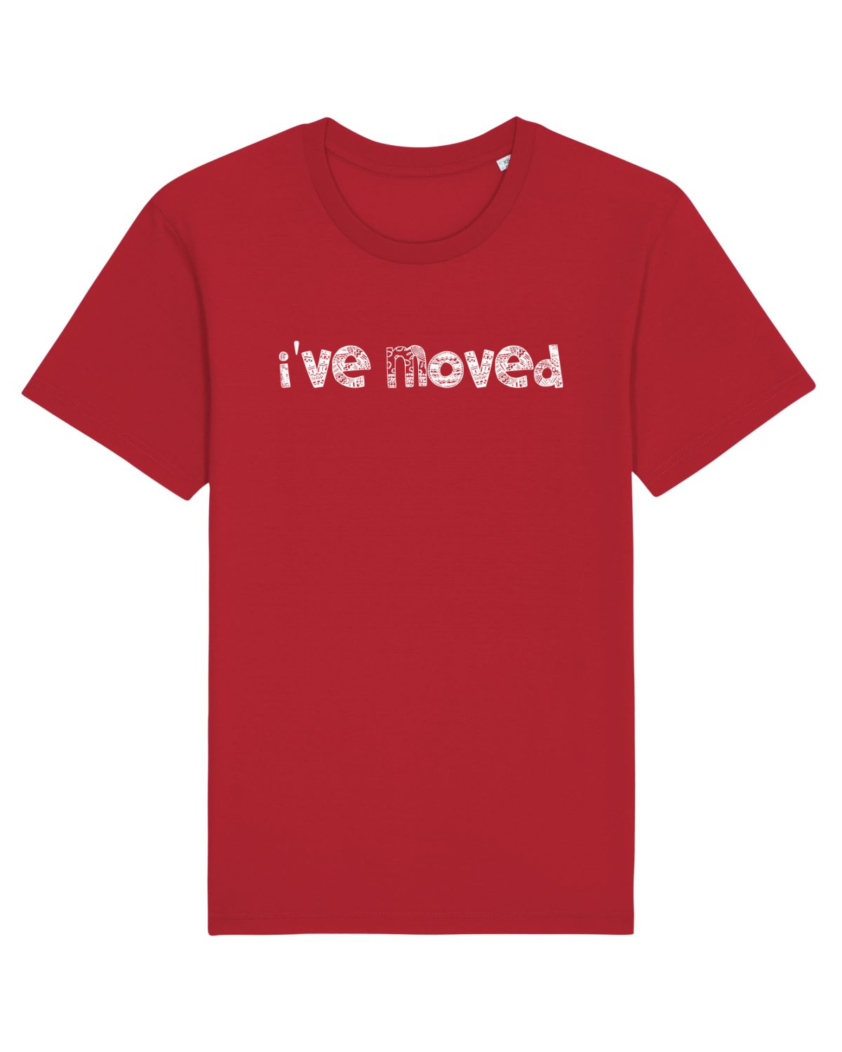 Tricou mânecă scurtă Unisex Rocker Red