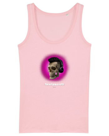 Craniu cu casti - skullphones 07 magenta Cotton Pink