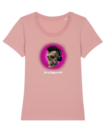 Craniu cu casti - skullphones 07 magenta Canyon Pink