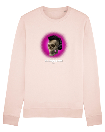 Craniu cu casti - skullphones 07 magenta Candy Pink