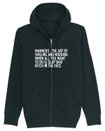 MANNERS:... Hanorac cu fermoar Unisex Connector