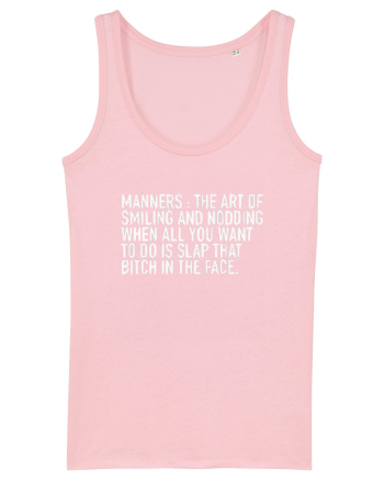 MANNERS:... Cotton Pink