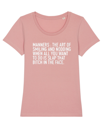 MANNERS:... Canyon Pink