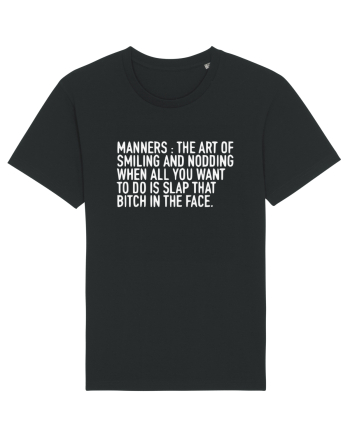 MANNERS:... Black