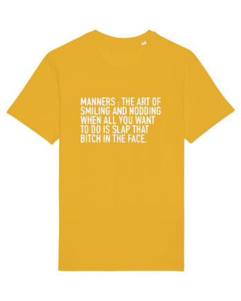 MANNERS:... Spectra Yellow