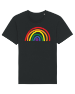 Pride Raibow Tricou mânecă scurtă Unisex Rocker